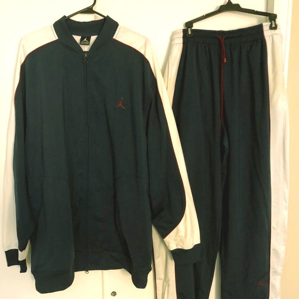 JORDAN Navy & White Jacket and Pants